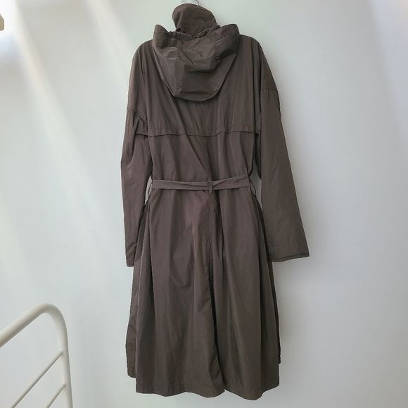 NWOT Tiger of Sweden Oversized Taffeta Trench Coat Sz XL - Picture 3 of 12